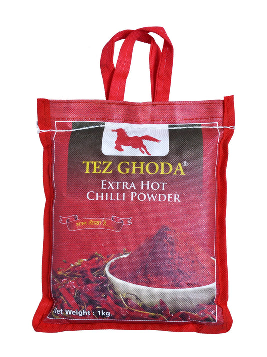 Tez Ghoda Extra Hot Chilli Powder (Bag)