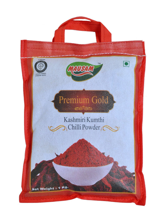Mausam Premium Gold Kashmiri Kumthi Chilli Powder (Bag)